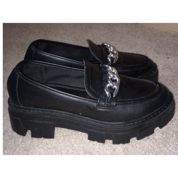 No Boundaries Chunky Platform Chain 6 Women's Y2K - Picture 1 of 2